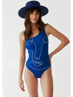 Badpak blauw