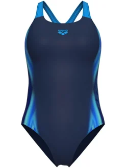 Badpak donkerblauw/blauw