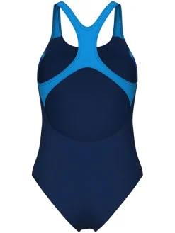 Badpak donkerblauw/blauw