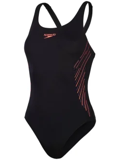 Badpak ''Eco Endurance+'' zwart/oranje