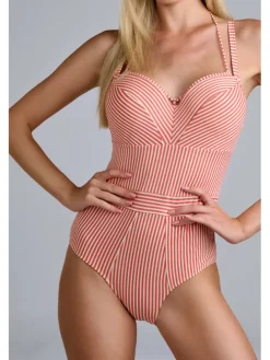 Badpak "Holi vintage" roze/crème