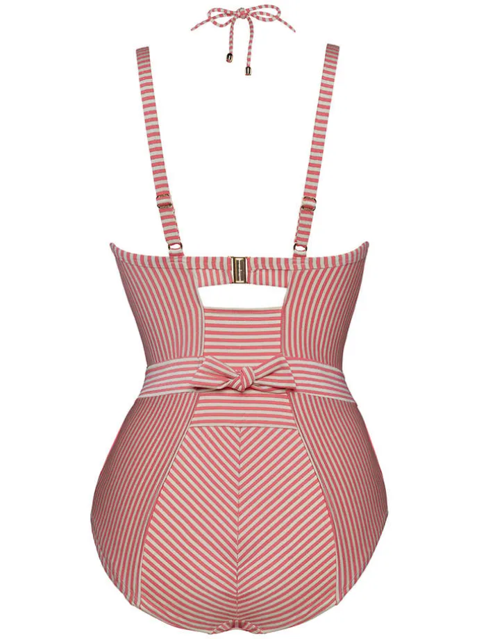 Badpak "Holi vintage" roze/crème
