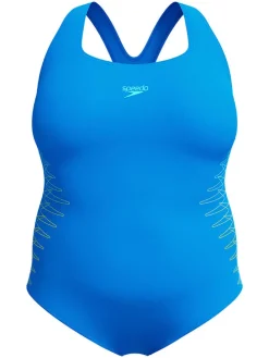Badpak "Placement" blauw