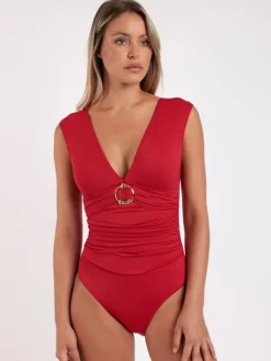 Badpak rood