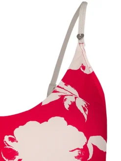 Badpak rood/crème