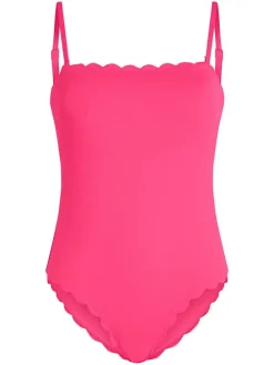 Badpak "Scallop" roze