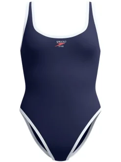 Badpak "Scoop" donkerblauw
