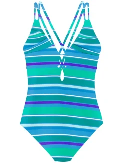 Badpak turquoise/blauw