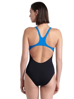 Badpak zwart/blauw