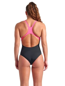 Badpak zwart/roze