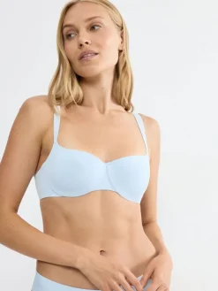 Balconettebeha "Body Make-Up Illusion" lichtblauw