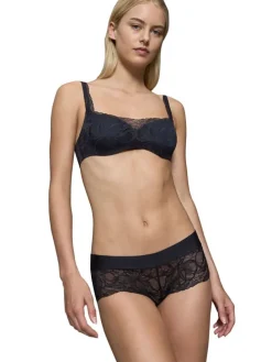 Balconettebeha "Body Make-Up" zwart/donkerblauw