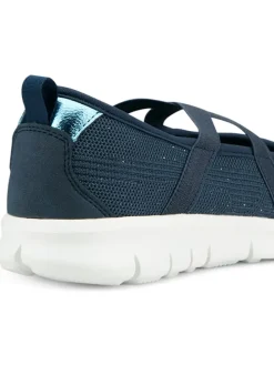 Ballerina's donkerblauw