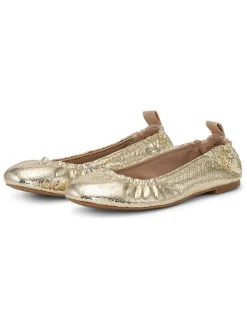 Ballerina's goudkleurig