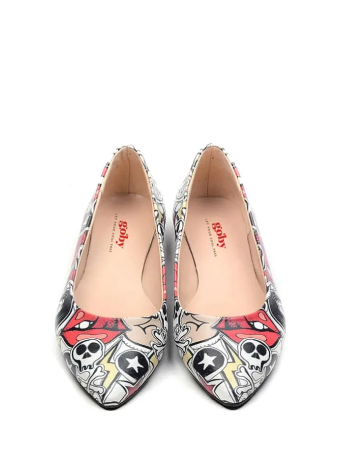 Ballerina's meerkleurig