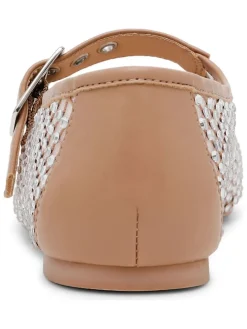 Ballerina's met bandje beige