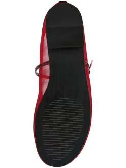 Ballerina's met bandje rood