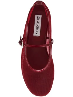 Ballerina's met bandje rood