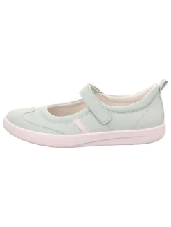 Ballerina's met bandje "Silence" mintgroen