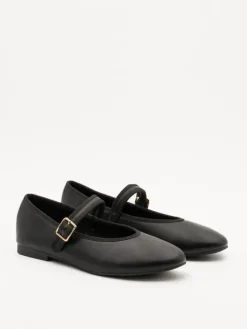 Ballerina's met bandje zwart