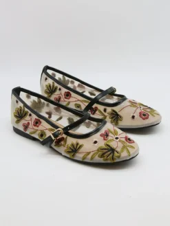 Ballerina's met bandje zwart