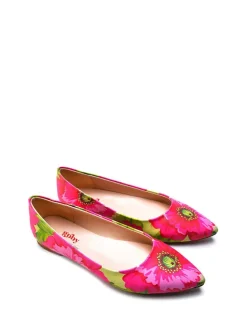 Ballerina's roze/groen