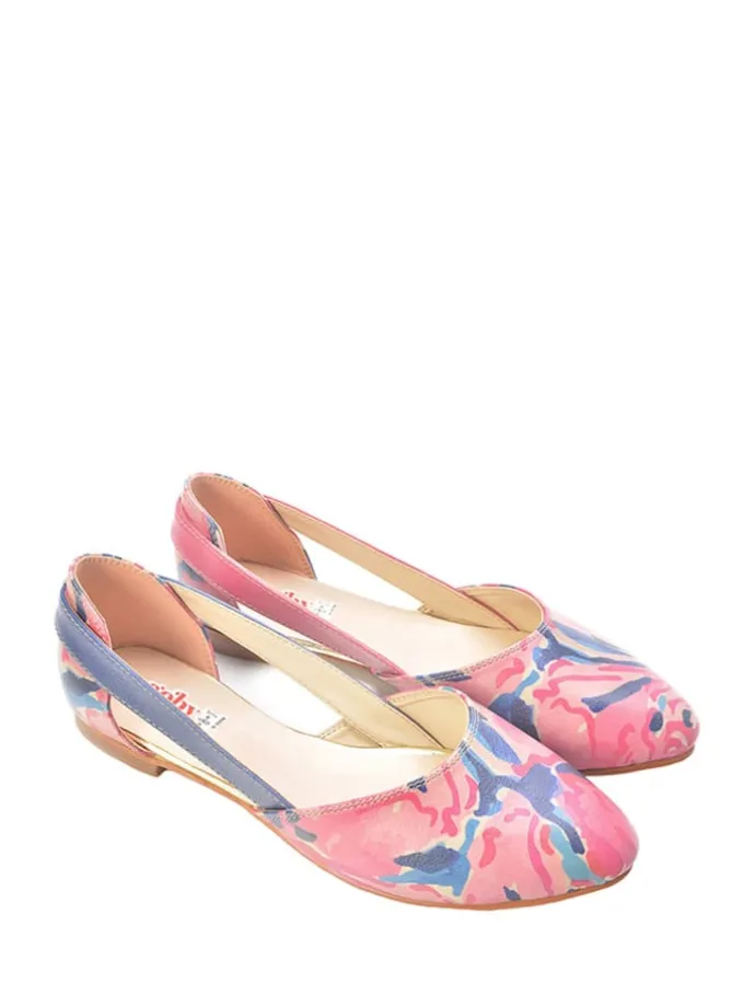 Ballerina's roze/meerkleurig