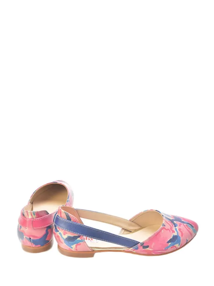 Ballerina's roze/meerkleurig