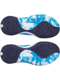 Basketbalschoenen blauw/donkerblauw/wit