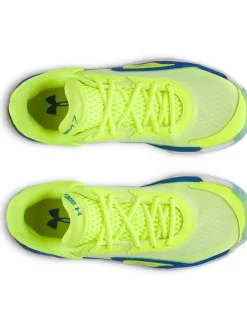 Basketbalschoenen groen/blauw