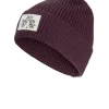 Beanie "Badge" paars