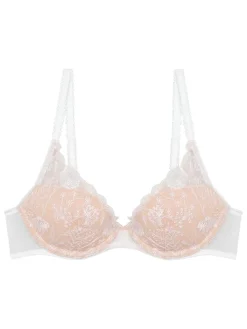 Beugelbeha "Chloe" beige/wit