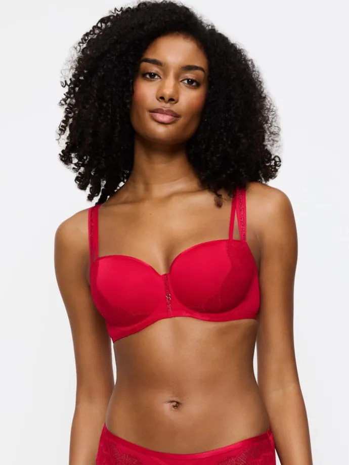 Beugelbeha "Palina Moonlight Kiss" rood