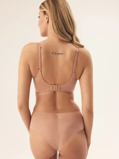 Beugelloze beha beige