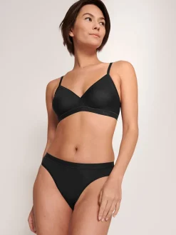 Beugelloze beha "Sensual Fresh" zwart