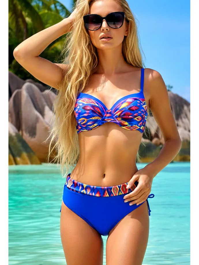 Bikini donkerblauw