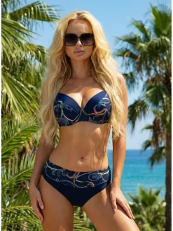 Bikini donkerblauw