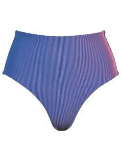 Bikinislip blauw/roze