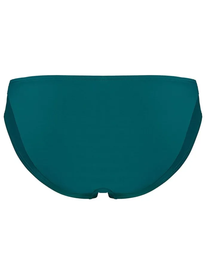 Bikinislip "Cache Coeur" petrol