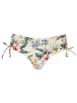 Bikinislip crème/meerkleurig
