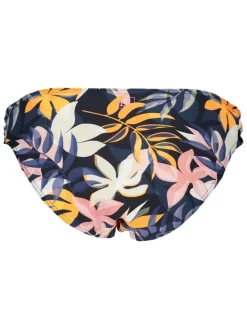 Bikinislip donkerblauw/oranje