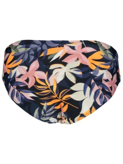 Bikinislip donkerblauw/oranje