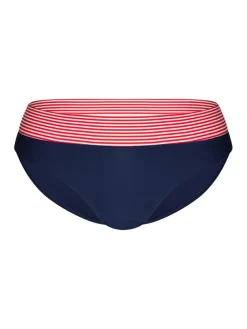 Bikinislip rood/wit/donkerblauw