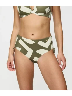 Bikinislip "Summer Allure" kaki/crème