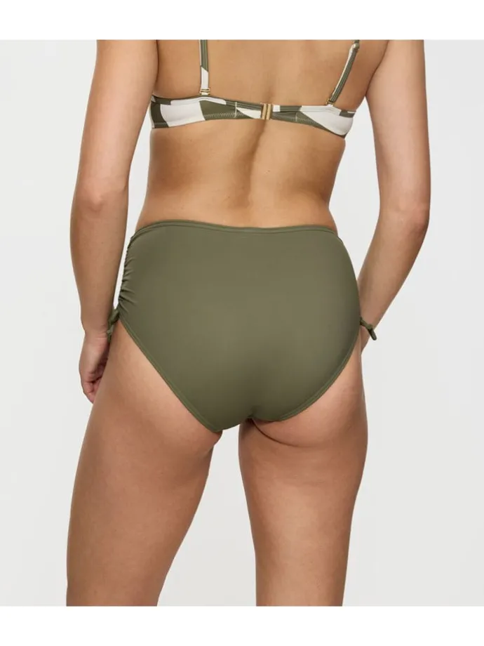 Bikinislip "Summer Allure" kaki/crème