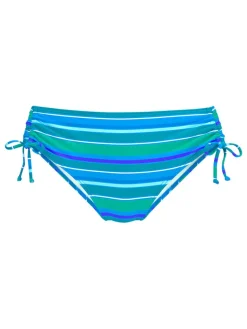 Bikinislip turquoise/blauw