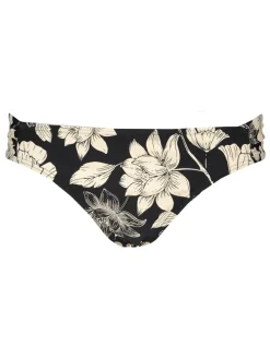 Bikinislip zwart/crème