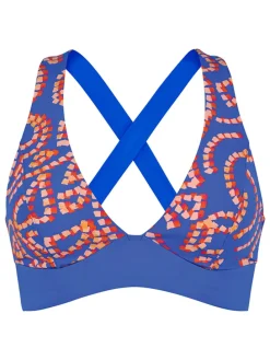 Bikinitop blauw