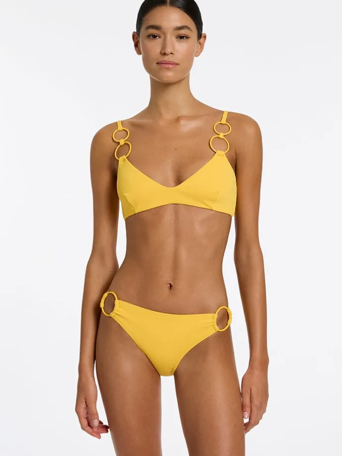 Bikinitop geel