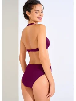 Bikinitop pruimkleurig